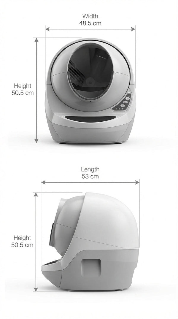 Litière Automatique Connectée Compacte - Photo principale