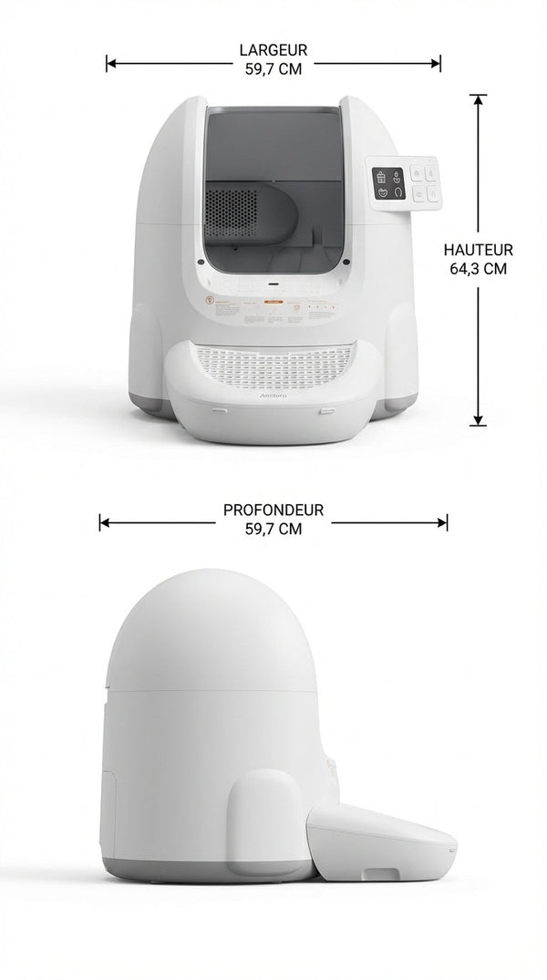 Litière Automatique Haute Sécurité - Photo principale