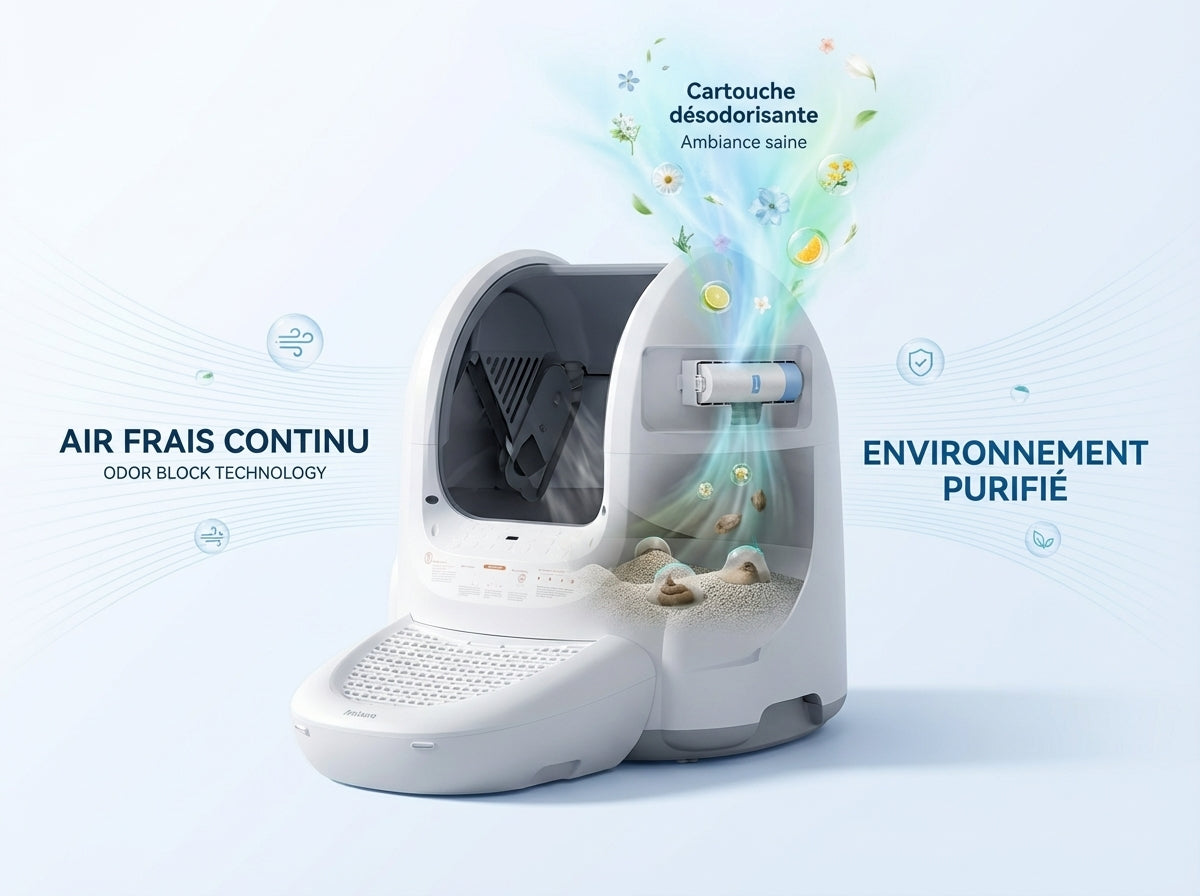 Litière Automatique Haute Sécurité - Photo principale