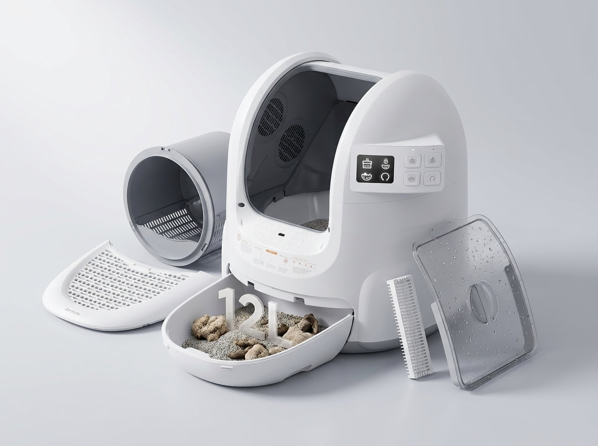 Litière Automatique Haute Sécurité - Photo principale