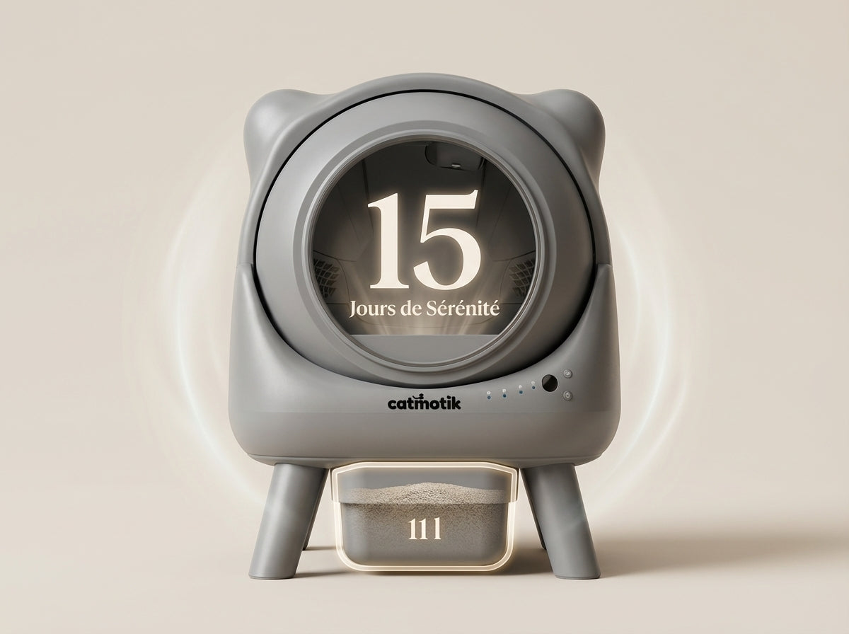 Litière Automatique Premium Silencieuse - Photo principale