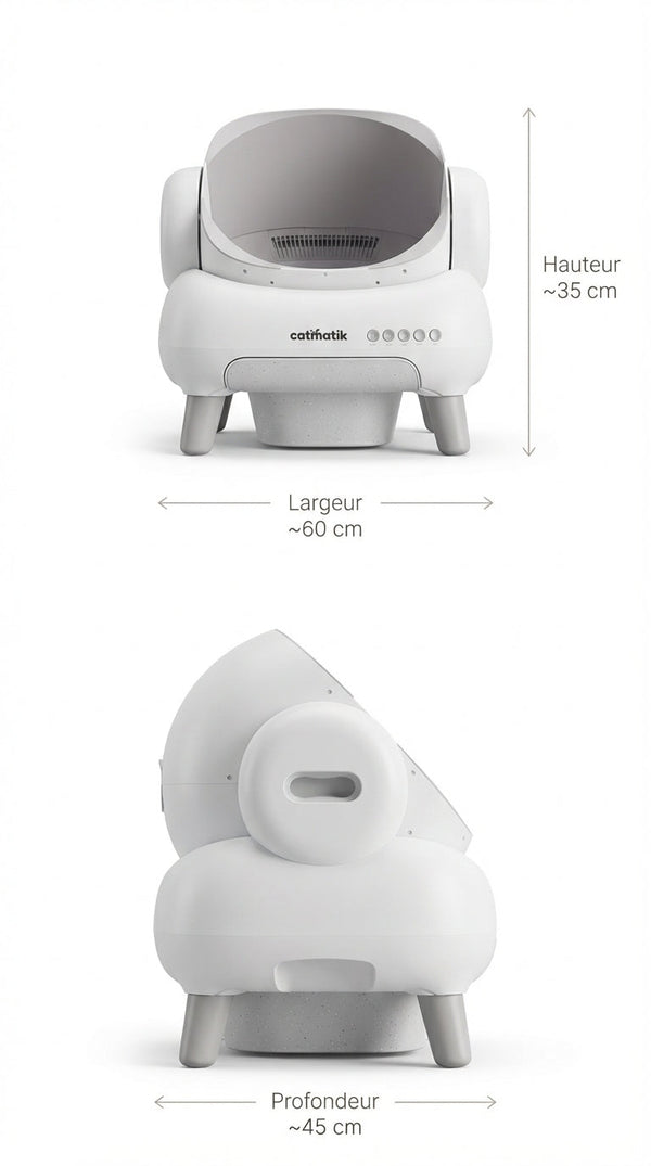 Litière Automatique Sans Contact - Photo principale