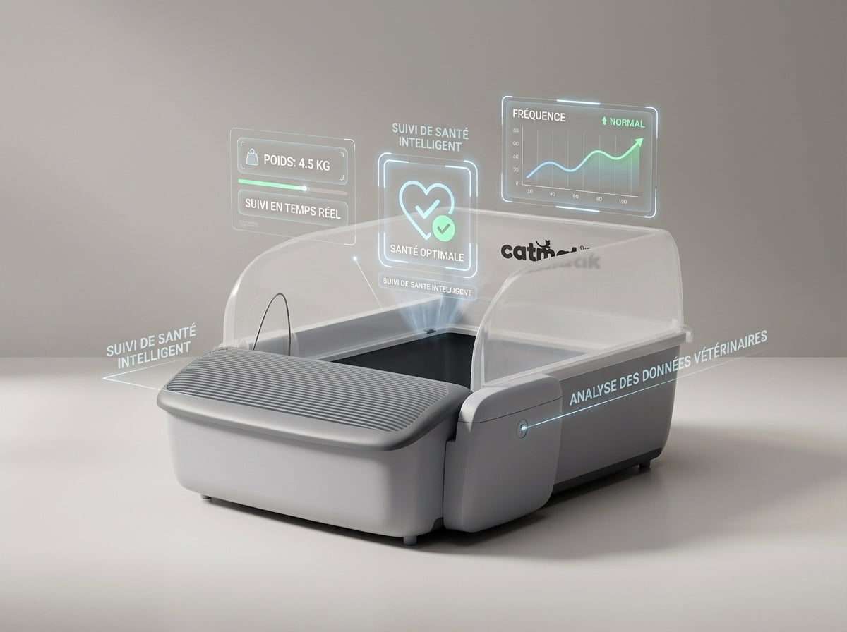 Litière Automatique Semi-Ouverte - Photo principale