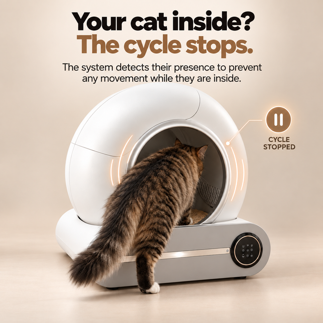 CatMatik Halo — Smart self-cleaning litter box