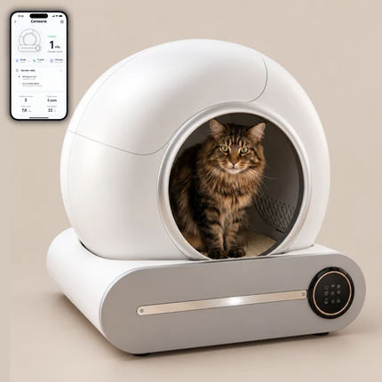 CatMatik Halo — Smart self-cleaning litter box