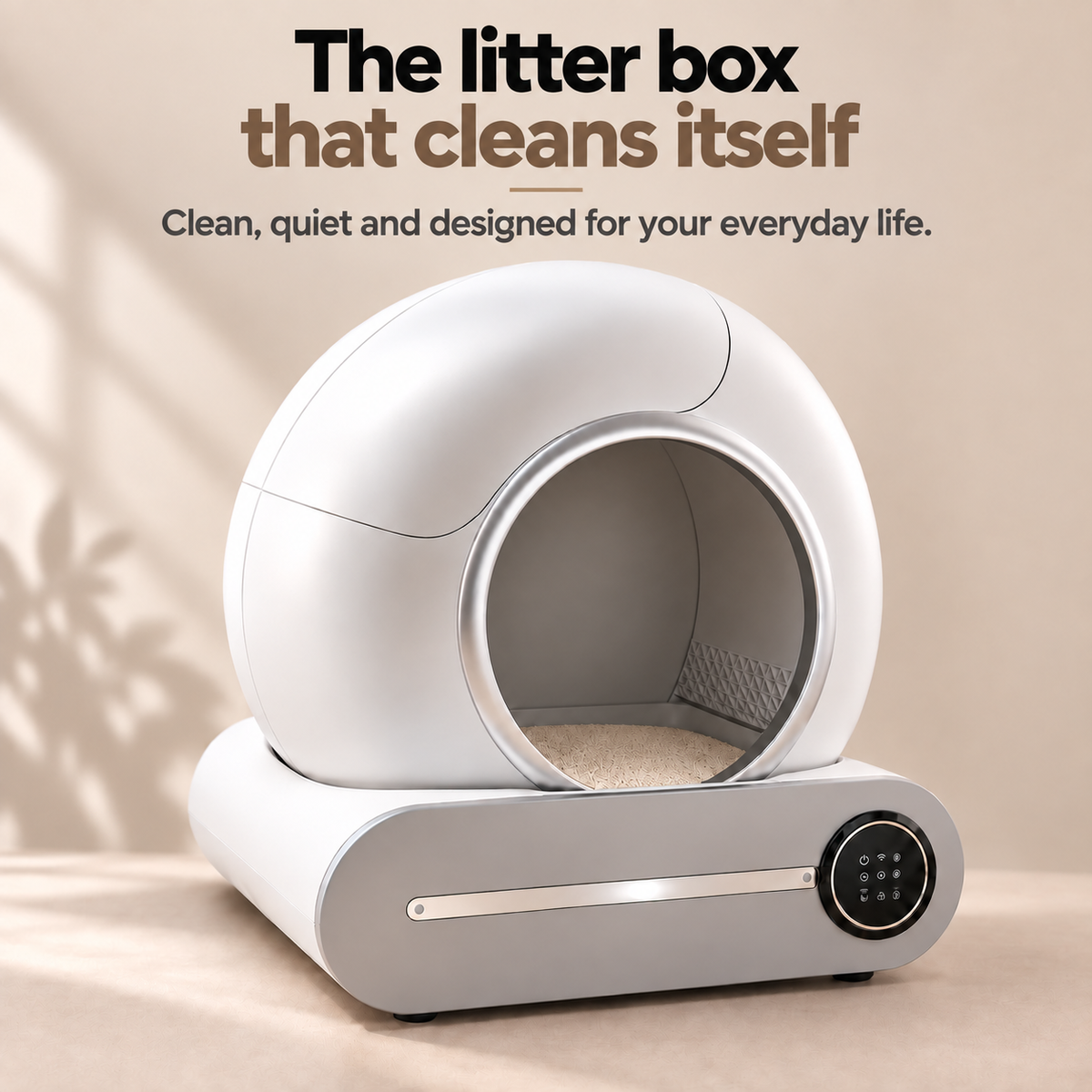 CatMatik Halo — Smart self-cleaning litter box