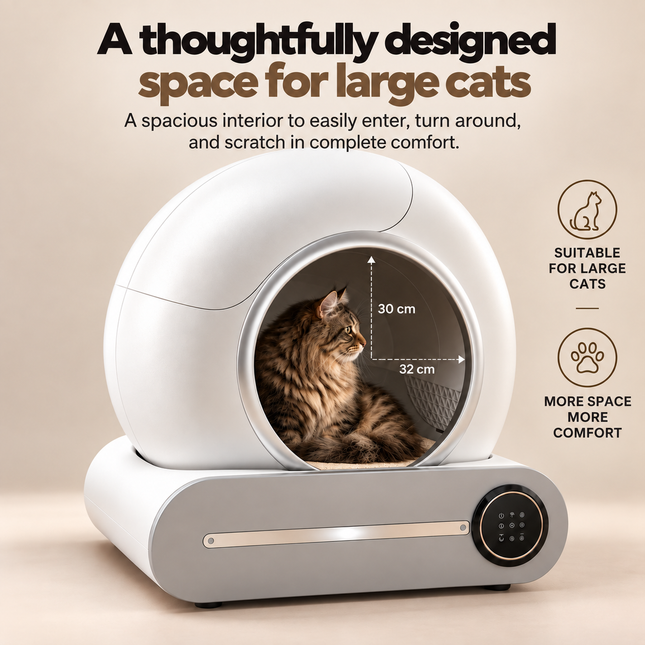 CatMatik Halo — Smart self-cleaning litter box