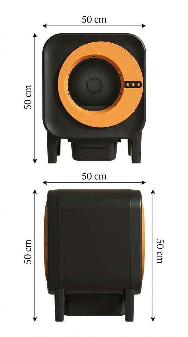 Litière Automatique Anti-Projections - Photo principale