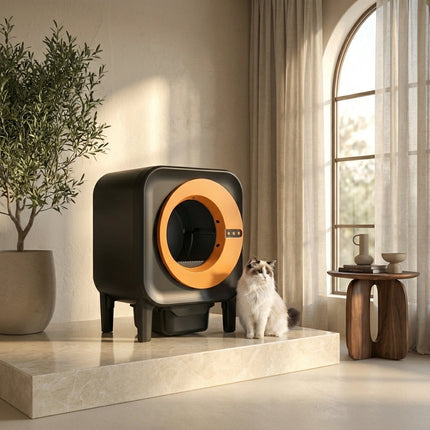 Litière Automatique Anti-Projections - Photo principale