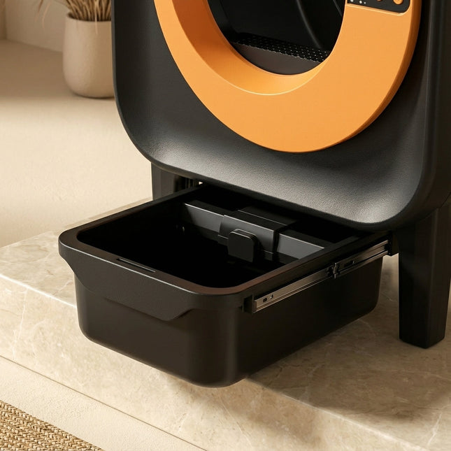 Litière Automatique Anti-Projections - Photo principale