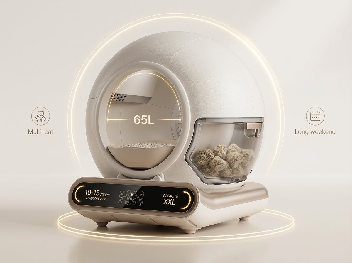 Litière Automatique Désodorisation Ionique - Photo principale