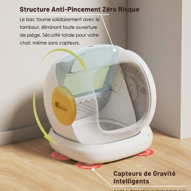 Litière Automatique Entrée Basse - Photo principale