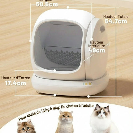 Litière Automatique Entrée Basse - Photo principale