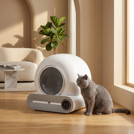 Litière Automatique Fermée Anti-Odeur - Photo principale