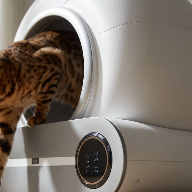 Litière Automatique Fermée Anti-Odeur - Photo principale