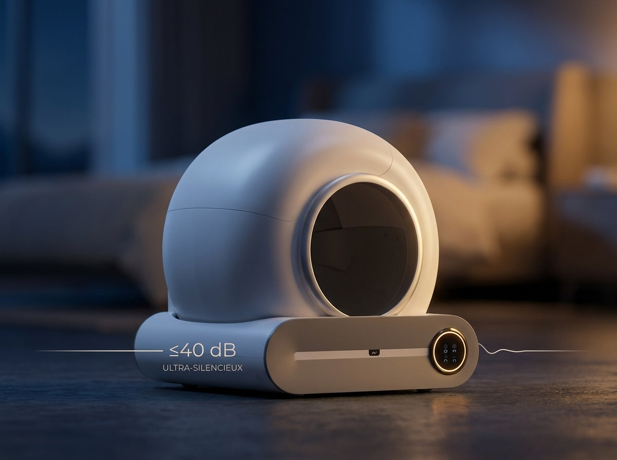 Litière Automatique Fermée Anti-Odeur - Photo principale