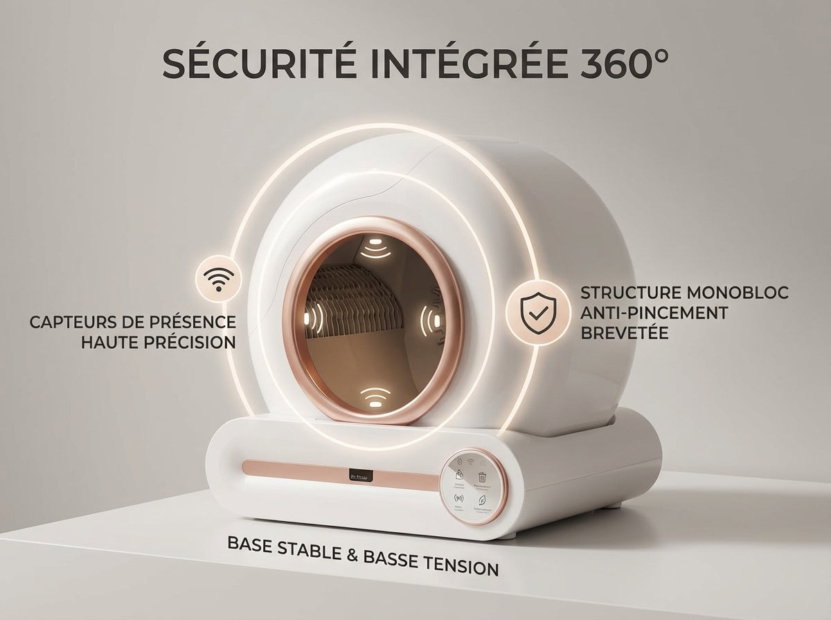 Litière Automatique Grand Tiroir - Photo principale