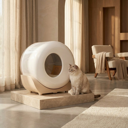 Litière Automatique Multi-Chat Suivi Santé - Photo principale