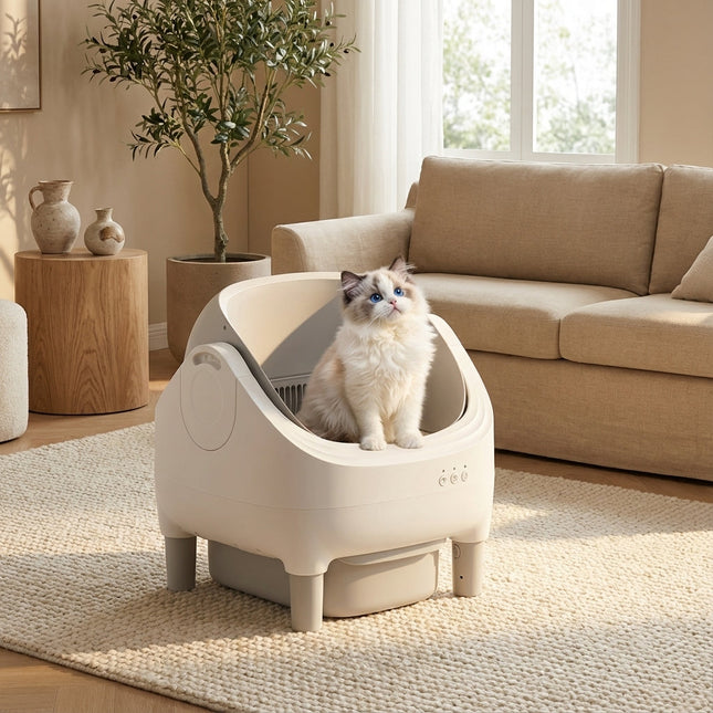 Litière Automatique Ouverte XXL - Photo principale