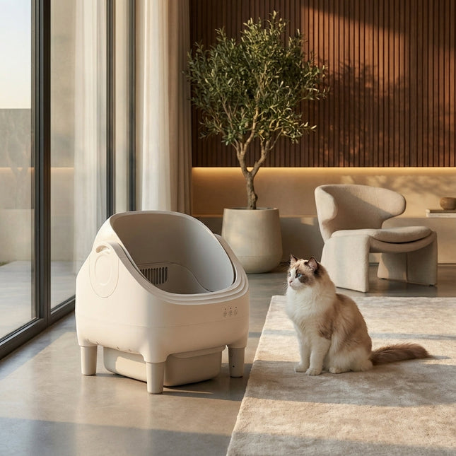 Litière Automatique Ouverte XXL - Photo principale