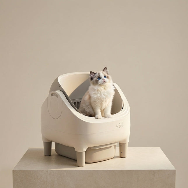 Litière Automatique Ouverte XXL - Photo principale