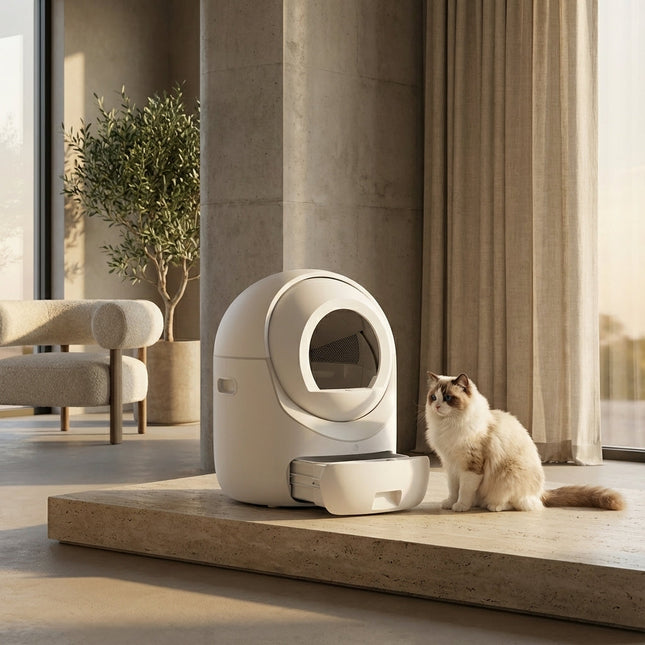 Litière Automatique Pour Petits Espaces - Photo principale