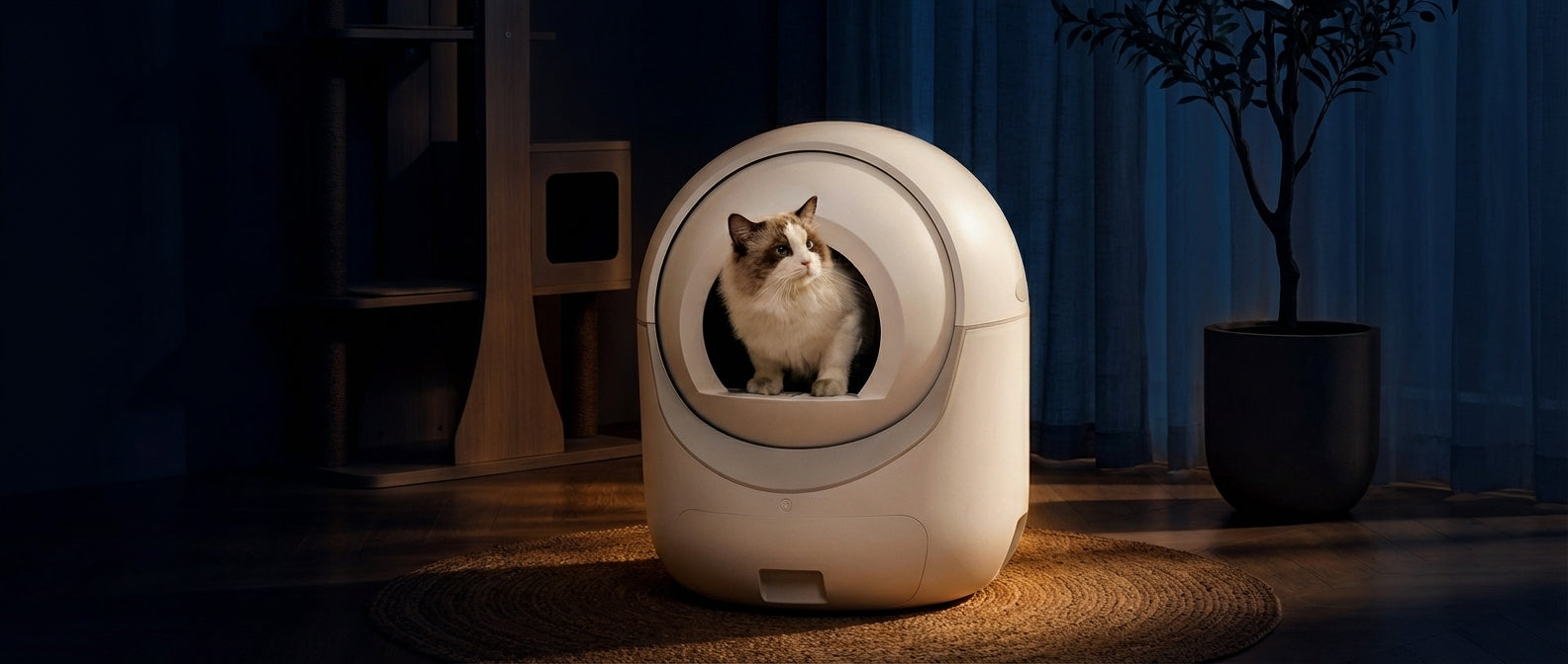 Litière Automatique Pour Petits Espaces - Photo principale