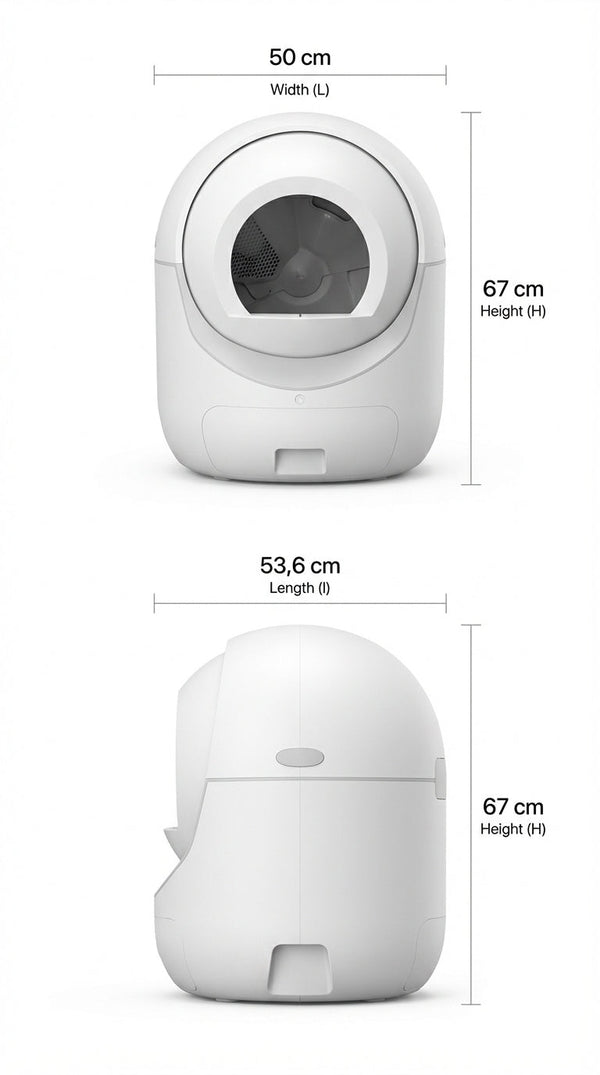 Litière Automatique Pour Petits Espaces - Photo principale