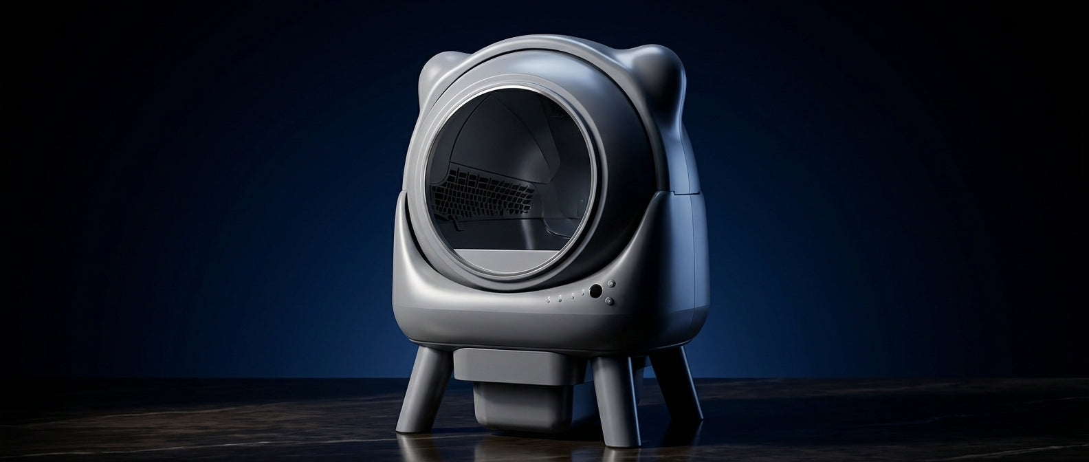 Litière Automatique Premium Silencieuse - Photo principale