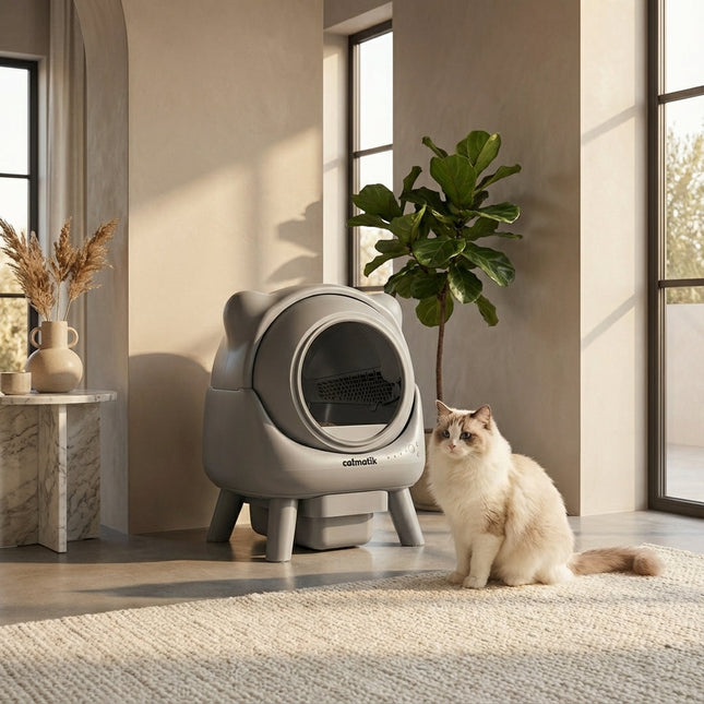 Litière Automatique Premium Silencieuse - Photo principale