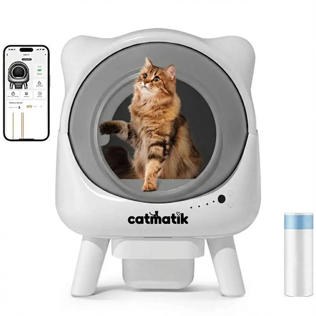 Litière Automatique Premium Silencieuse - Photo principale