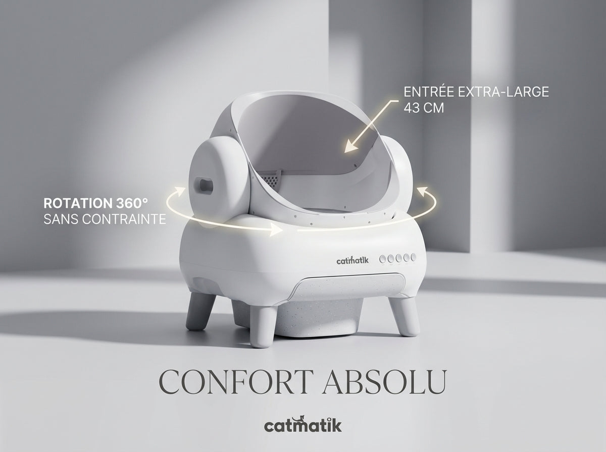 Litière Automatique Sans Contact - Photo principale