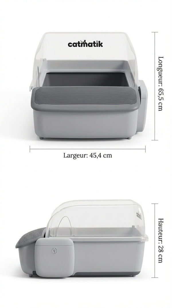 Litière Automatique Semi-Ouverte - Photo principale