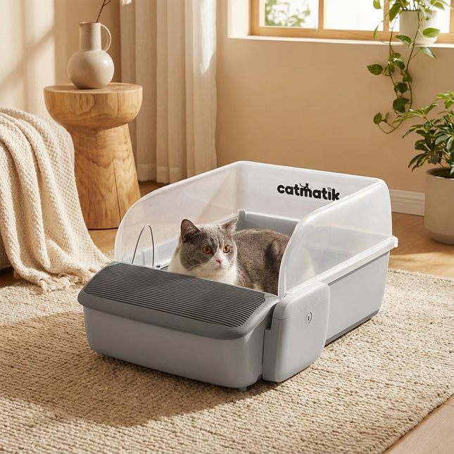 Litière Automatique Semi-Ouverte - Photo principale