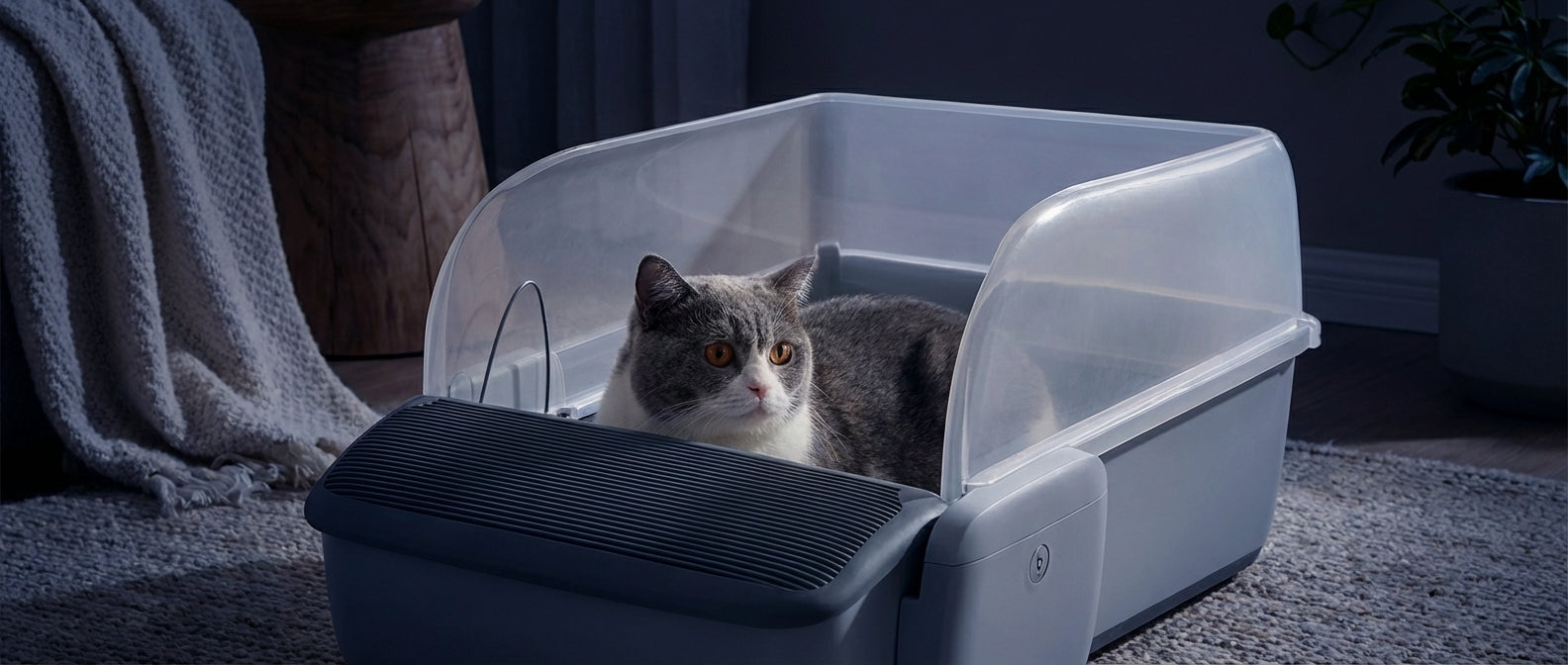 Litière Automatique Semi-Ouverte - Photo principale