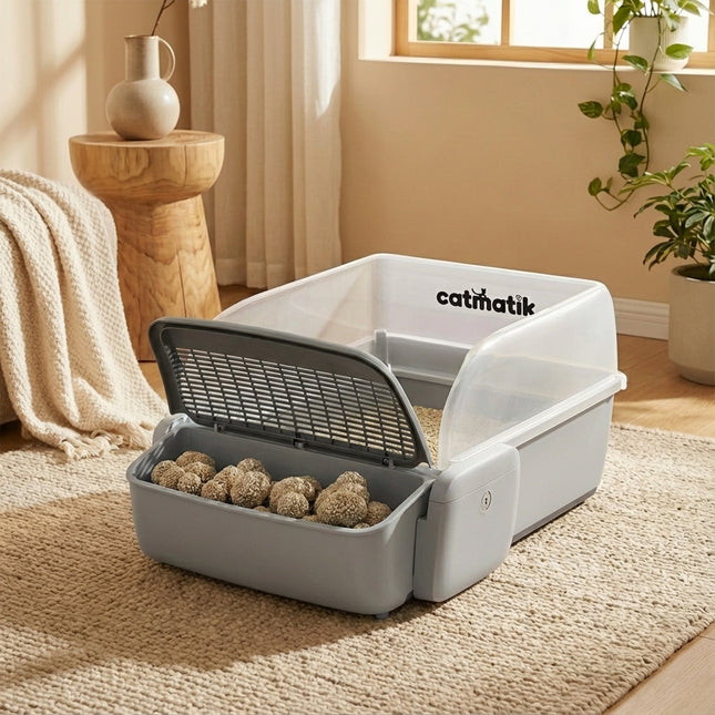 Litière Automatique Semi-Ouverte - Photo principale