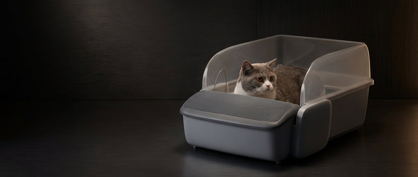 Litière Automatique Semi-Ouverte - Photo principale